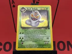Dark Arbok 2/82 Team Rocket Holo Rare 1999 WOTC Pokemon TCG MP - Image 4