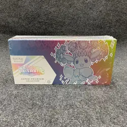 Pokemon TCG: Scarlet & Violet Prismatic Evolutions Super Premium, Worn Box - Image 1