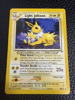 Light Jolteon 48/105 Neo Destiny Regular Pokemon TCG - Image 1