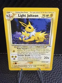 Light Jolteon 48/105 Neo Destiny Regular Pokemon TCG - Image 2