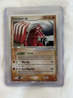 carte pokemon / Groudon ex 2006 Black Star Promo Bloc ex - Image 1