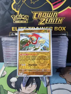 Pokemon TCG Hawlucha Scarlet & Violet Base Set 118/198 Reverse Holo Holo Rare - Image 1