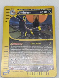 Umbreon 041/147 Aquapolis Reverse Holo Ultra Rare Pokemon TCG Nintendo Eevee LP - Image 3