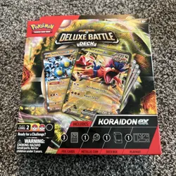 New Sealed: Pokemon TCG Koraidon ex Deluxe Battle Deck - Image 1