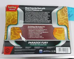 Pokemon Paradox Fury EX Premium Collection Factory Sealed Brand New - Image 2