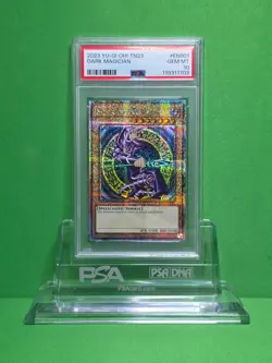 YU-GI-OH 2023 TN23 DARK MAGICIAN QUARTER CENTURY RARE EN001 PSA 10 - Image 1