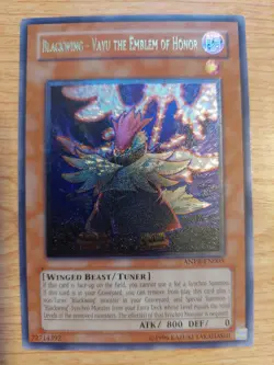 Blackwing - Vayu the Emblem of Honor - ANPR-EN005 - VLP - Ultimate Rare - Unl - Image 1