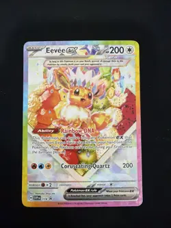 Pokemon TCG Eevee EX 174 Prismatic Evolutions SPC Promo Card - Image 1