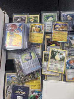 Large Pokemon Lot 2 Binders Top Loaded Cards Large Promo Card Read Details - Image 2