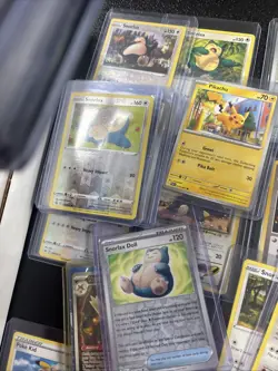 Large Pokemon Lot 2 Binders Top Loaded Cards Large Promo Card Read Details - Image 3