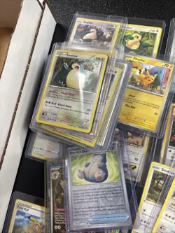 Large Pokemon Lot 2 Binders Top Loaded Cards Large Promo Card Read Details - Image 5