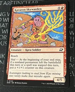 Kavu Altered Art Card Lot | Edge of Eternities | Magic the Gathering - Image 2
