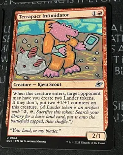 Kavu Altered Art Card Lot | Edge of Eternities | Magic the Gathering - Image 3