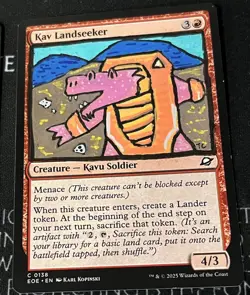 Kavu Altered Art Card Lot | Edge of Eternities | Magic the Gathering - Image 4