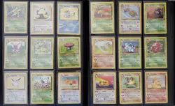 [Binder Included] Complete 47 Card Set Pokemon Jungle Non-Holo Rare/C/UC 17-64 - Image 2