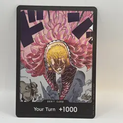 Don!! Card [Doflamingo] OP10-DON [PAR] Parallel Royal Blood One Piece English - Image 1