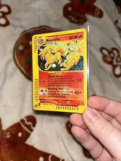 Pokemon Aquapolis Ninetales Holo Card #H19/H32 English Edition - Image 4