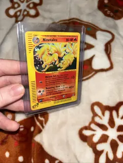 Pokemon Aquapolis Ninetales Holo Card #H19/H32 English Edition - Image 5