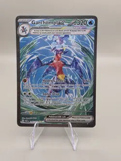 Pokemon Garchomp EX Card TCG Sv04: Paradox Rift Holo 245/182 - Image 1