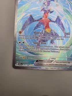 Pokemon Garchomp EX Card TCG Sv04: Paradox Rift Holo 245/182 - Image 5