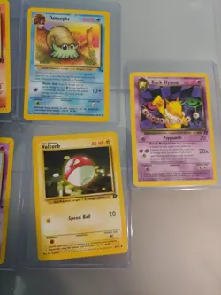 Pokemon 7 Card Lot Team Rocket Charmander Dark Hypno Voltorb Kabuto Magneton - Image 2