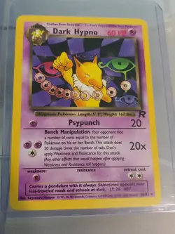 Pokemon 7 Card Lot Team Rocket Charmander Dark Hypno Voltorb Kabuto Magneton - Image 4