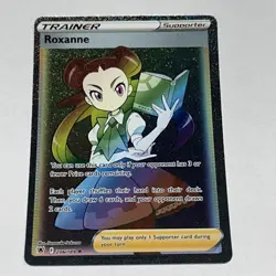 Roxanne Secret Rare 206/189 NM/MT [Astral Radiance:Pokemon] B - Image 1