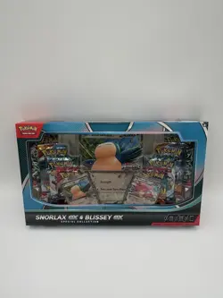 Pokemon TCG Snorlax Ex Blissey Ex Special Collection Box Walmart Exclusive - Image 1