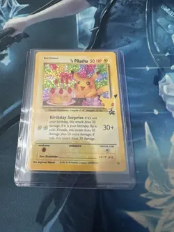 ______'s Pikachu 24/53 Celebrations: Classic Collection Holo Pokemon TCG English - Image 3