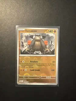 Terrakion Pokeball Pattern Holo - #054/086 - Pokemon SV: White Flare - Image 1