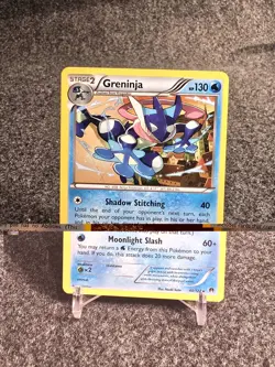Pokemon TCG Greninja XY Breakpoint 40/122 Lightly Played Non Holo - Image 1