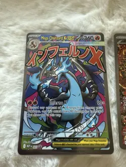 Mega Charizard X ex MEP 023 & Oricorio ex 024 SIR Pokemon TCG UPC Promo - Image 1