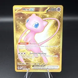 Pokemon TCG Mew EX 205/165Sv: Scarlet & Violet 151 Holo Hyper Rare - Image 1