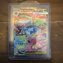 Pokemon TCG Mega Evolution Mega Venusaur EX SIR 177/132 Pack Fresh - Image 1
