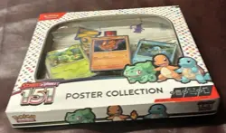 Pokemon TCG Scarlet & Violet 151 Poster Collection Box 3 Packs New Sealed 820650853166 - Image 3