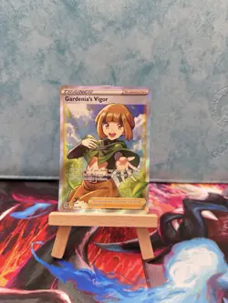Pokemon TCG Gardenia's Vigor Full Art Ultra Rare Holo 184/189 Astral Radiance NM - Image 1