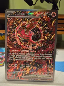 Pokemon Oricorio EX Black Star Promo 024 PHANTASMAL FLAMES UPC Promo!! - Image 1