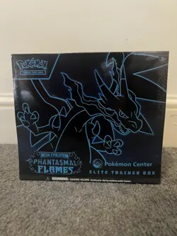 Pokemon TCG Phantasmal Flames | Pokemon Center ETB | New & Sealed - Image 1