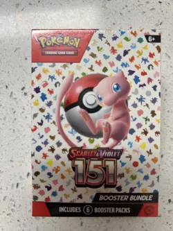 Pokemon TCG Scarlet and Violet 151 Booster Bundle 6 PACKS NEW SEALED 820650853210 - Image 1