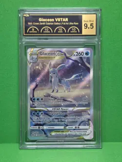 POKEMON 2023 CROWN ZENITH GLACEON VSTAR GALARIAN GALLERY FULL ART GG40 PCG 9.5 - Image 1