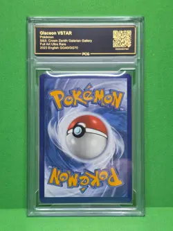 POKEMON 2023 CROWN ZENITH GLACEON VSTAR GALARIAN GALLERY FULL ART GG40 PCG 9.5 - Image 2