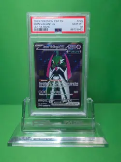 POKEMON 2023 PARADOX RIFT IRON VALIANT EX ULTRA RARE 225/182 PSA 10 - Image 1