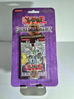 Yu-Gi-Oh! Elemental Energy 1st Edition Blister Booster Pack Factory Sealed Rare - Image 1