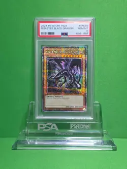 YU-GI-OH 20233 TN23 RED-EYES BLACK DRAGON QUARTER CENTURY RARE EN003 PSA 10 - Image 1