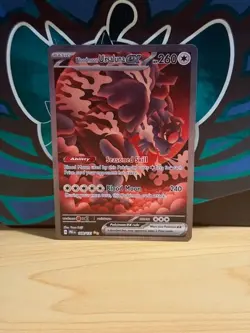 Pokemon Bloodmoon Ursaluna EX Prismatic Evolutions Card 168/131 - Image 1
