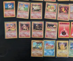 Vintage Fire Pokemon 43 Card Lot | Base Fossil Jungle Rocket Gym Heroes + Extras - Image 4