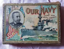 Our Navy 1899 VTG Card Game Very Rare VG Condition Pre-owned - Image 1