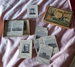 Our Navy 1899 VTG Card Game Very Rare VG Condition Pre-owned - Image 2