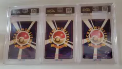 Lot of 3 PSA 1999 P.M. Japanese Promo Cards Butterfree 9, Jigglypuff 10, Ledyba - Image 4