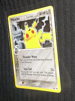 Pokemon TCG Pikachu Promo Card 035 Delta Species Holo LP/NM - Image 4